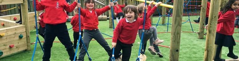 St Denys Primary's Active Playground Equipment